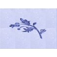 thumbnail image 1 of Ahgly Company Tapis d'Intérieur Lavables en Machine Rectangle Bleu Lavande Transitionnel, 3' x 5', 1 of 7
