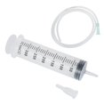 thumbnail image 2 of MesaSe Seringue 350 ml avec Tube de 39,4 Po, Grandes Seringues en Plastique Réutilisables pour Distribution de Colle, Laboratoires Scientifiques, Arrosage, Remplissage, Filtration, Alimentation, Nutriments, Mesure, Applications de Conduite Automobile, 2 of 11