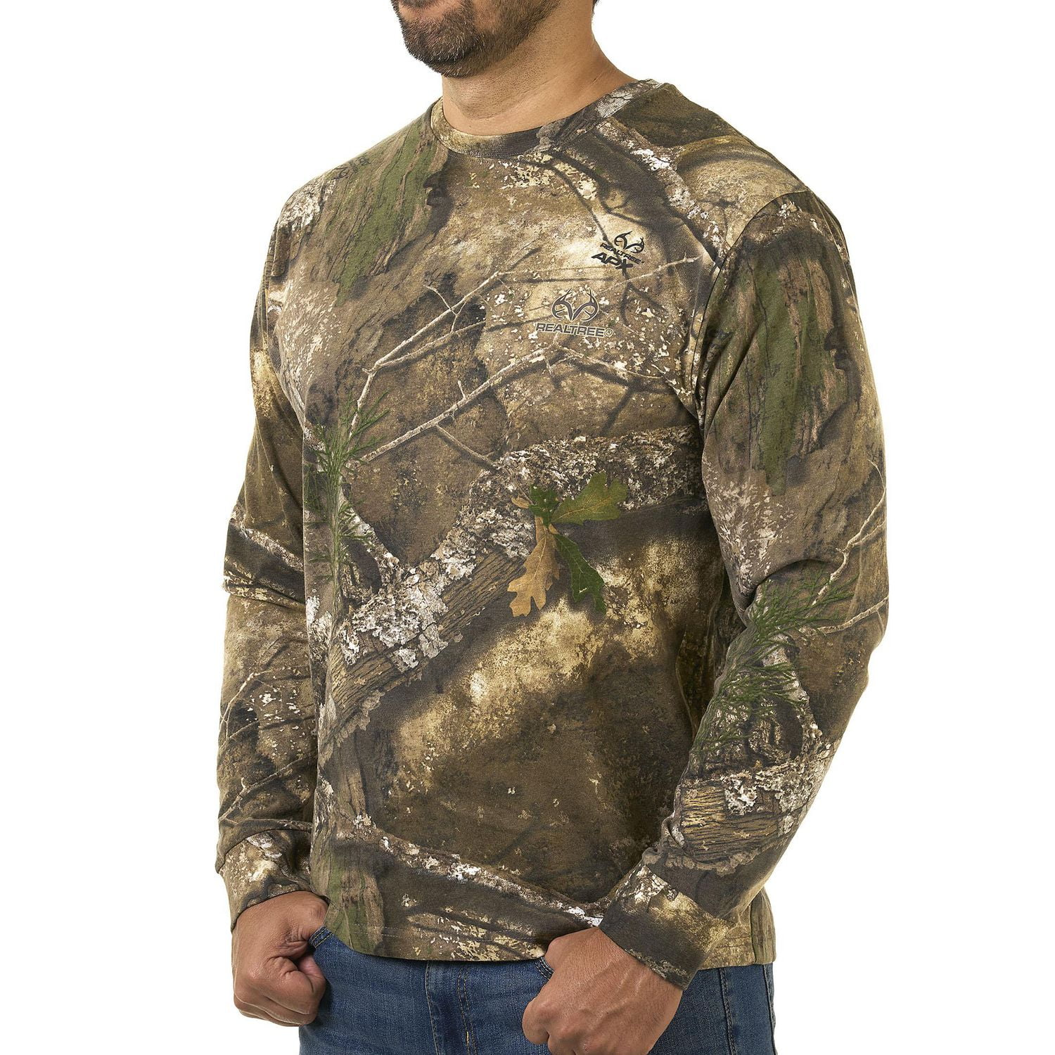 Realtree APX Men's Long-Sleeve Wicking Hunting T-Shirt