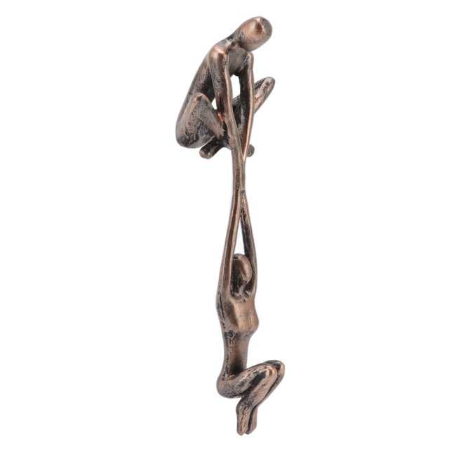 Man Lifting Woman Figurine, Lover Sculpture Ornament Unique Shape Home Decor Fashionable Innovative For Cabinet