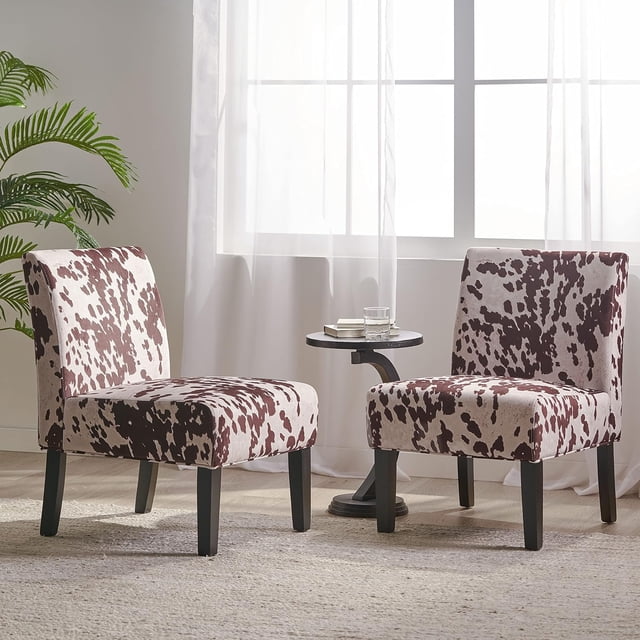 Velmero - CHAIR (two chairs),Brown-White