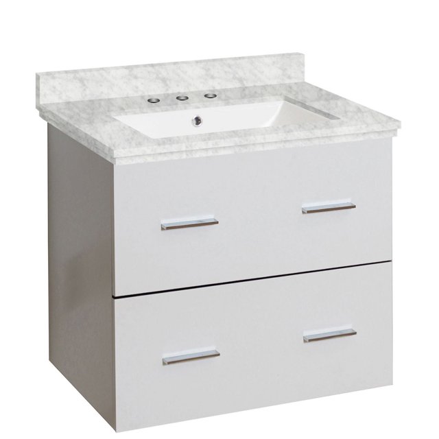 Imaginations Américaines 23.75 pouces W Vanity Set Blanc