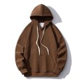 thumbnail image 1 of RKSTN Chandail à Capuche pour Hommes Mode Automne Chandail en Molleton Doux Décontracté à Capuche Col Rond Manches Longues Chandail Chandails en Molleton Blouse Chandail en Molleton pour Hommes, 1 of 4