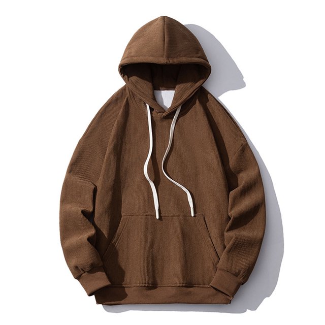 RKSTN Chandail à Capuche pour Hommes Mode Automne Chandail en Molleton Doux Décontracté à Capuche Col Rond Manches Longues Chandail Chandails en Molleton Blouse Chandail en Molleton pour Hommes