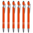 thumbnail image 1 of Unique Bargains Ballpoint Pen with Stylus Tip, Medium Point, 1.0mm, Black Ink, 6 Pack, 1 of 5
