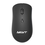 Rbaofujie Gaming Mouse Rechargeable 2.4G Wireless Gaming Mouse Backlit 1600DPI Mute Mice Office Mouse For PC Laptop Rechargeable Mouse