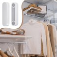 thumbnail image 4 of 4 Pcs Capuchons d'Écartement en Plastique pour Tringle Capuchons d'Extrémité de Tringle de Garde-Robe Pièces de Système de Garde-Robe Couvre-Étagères pour Tablettes en Fil, 4 of 6