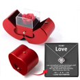 thumbnail image 1 of Home Four Leaf Grass Necklace Female Hollow Out Minority Lover Gift Collar Chain Box Set Home Essentials, 1 of 1