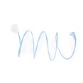 thumbnail image 2 of relayinert Foldable Indoor Cat Tunnel S Type Spring Tent Playing Toy Durable Portable Blue L Mouse 1Set, 2 of 6