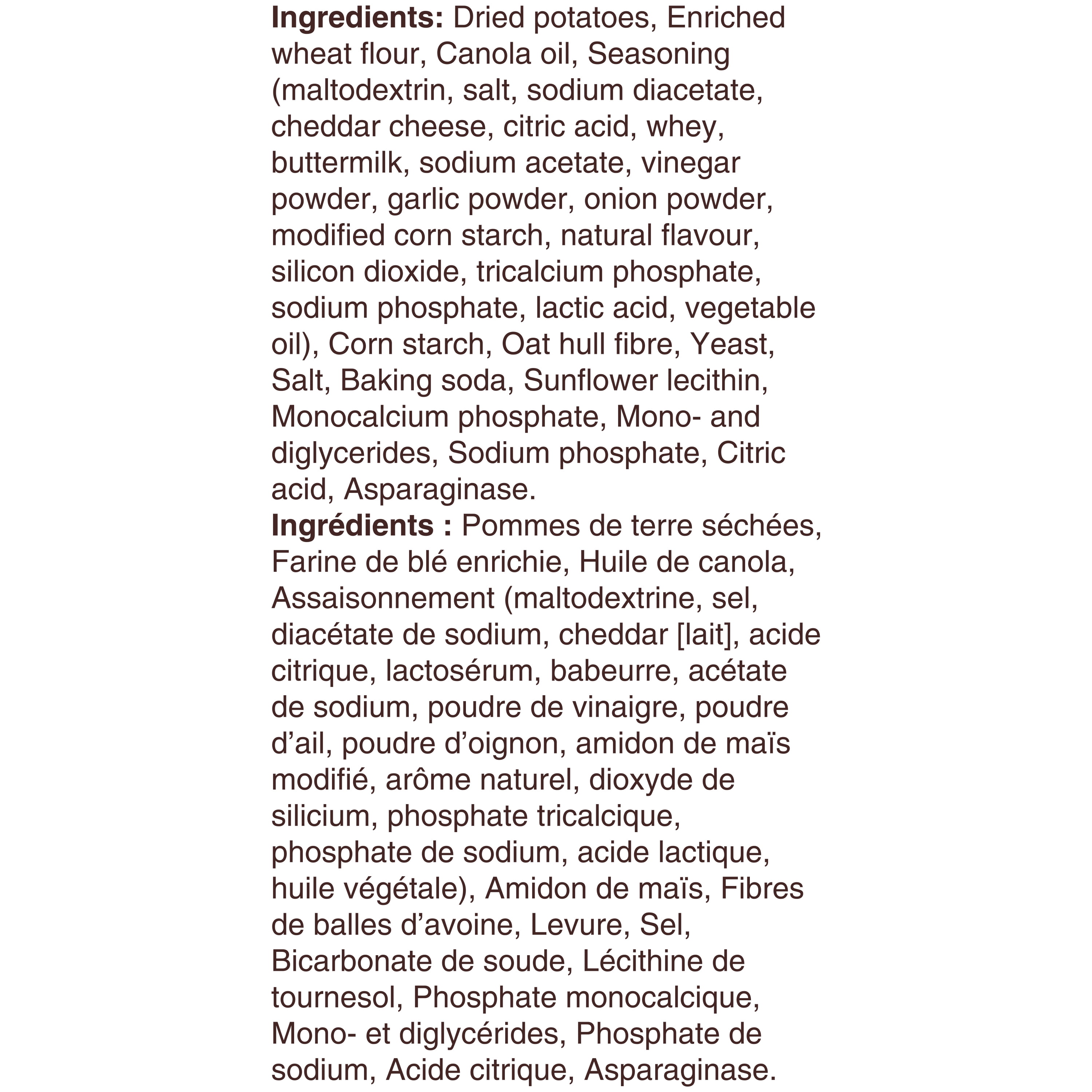 Goldfish(MD) Croustillants saveur de sel et vinaigre mini-craquelins cuits au four, sachet de 177g