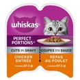 thumbnail image 1 of Whiskas Perfect Portions Chicken Entrée Cuts in Gravy Wet Cat Food, 1 of 9