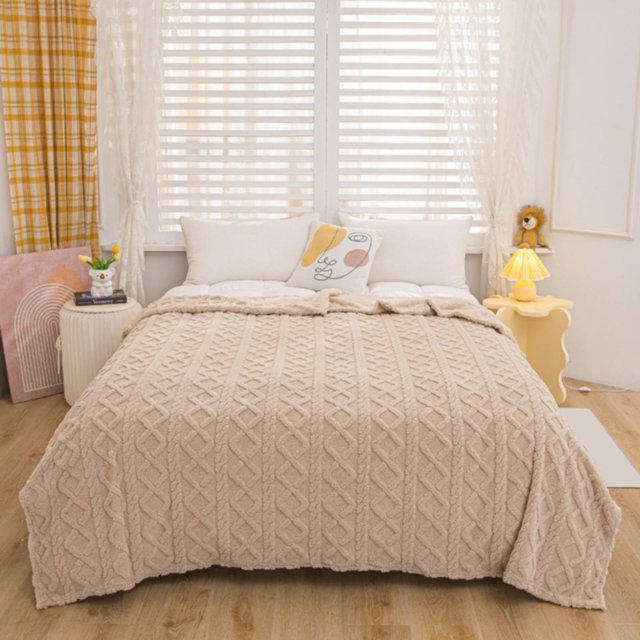 Warm Blanket for Men Lightweight Plush Soft Ice Blanket Breathable Temperature Controlled Air Conditioning Blanket In Summer Suitable for Constant Temperature Blanket In Air Conditioned Room
