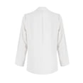 thumbnail image 5 of CEHVOM Mode Femmes Col Rabattu Manches Longues Manteau Cardigan Blouse Décontractée Liquidation, 5 of 5