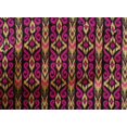 thumbnail image 4 of oneOone Coton Biologique Voile Rayure & Tourbillon Ikat Tissu Imprimé BTY 42 Pouces de Large, 4 of 4