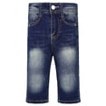 thumbnail image 1 of KIDSCOOL SPACE Pantalon en Denim Déchiré à Anneau en D pour Bébé Fille Garçon Petit Enfant, 5-6 Ans, 1 of 8