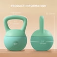 thumbnail image 3 of Soozier 18 lb Kettlebell, Weight Strength Training Kettlebell, 3 of 10