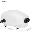 thumbnail image 4 of Dual Output 220-240V Fish Tank Aerator, Aquarium Air Pump, For Aquarium Fish Tank, 4 of 8