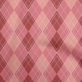 thumbnail image 1 of oneOone Georgette Viscose Medium Pink Fabric Check Sewing Craft Projects Fabric Prints By Yard 42 Inch Wide, 1 of 5