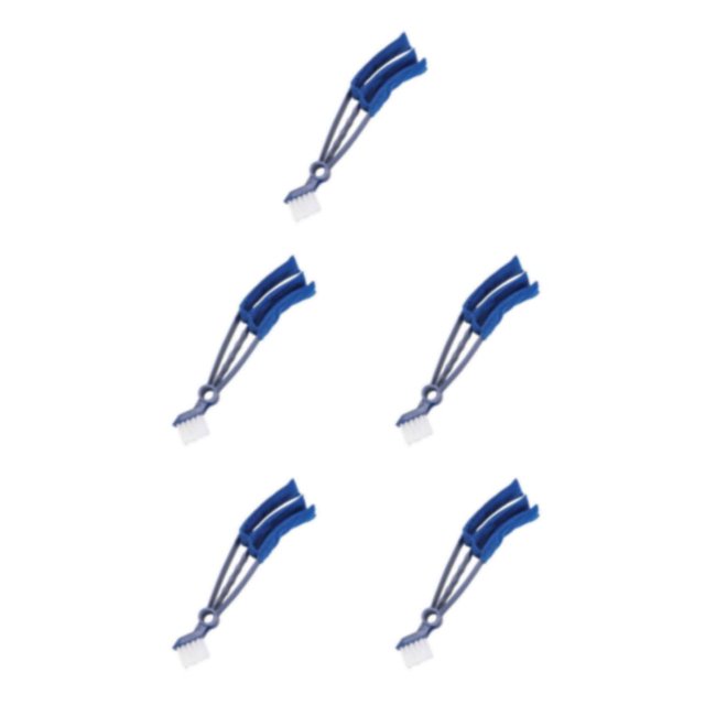 Maytalsory Window Blinds Dual Purpose Brush For Easy Cleaning Cleaning Brush Microfiber Duster PP Made Easy To Clean Blue 5Set