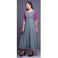 thumbnail image 3 of Bimba Robe Décontractée AnarkaliKurtiMaxi Imprimée IndianKurtisFor Women, 3 of 6