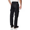thumbnail image 4 of Dickies Mens Relaxed Fit Straight Leg Cargo Work Pants, 36W x 34L, Black, 4 of 5