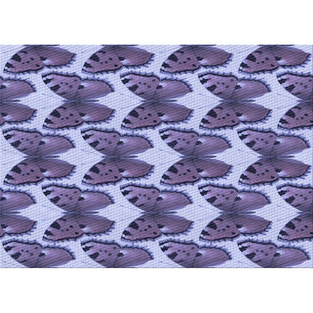 Ahgly Company Tapis d'Intérieur Lavable en Machine Rectangle Transitionnel Bleu, 3 Pieds x 5 Pieds