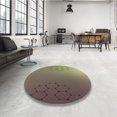 thumbnail image 4 of Ahgly Company Machine Washable Indoor Rectangle Transitional Coffee Brown Area Rugs, 7' x 10', 4 of 7