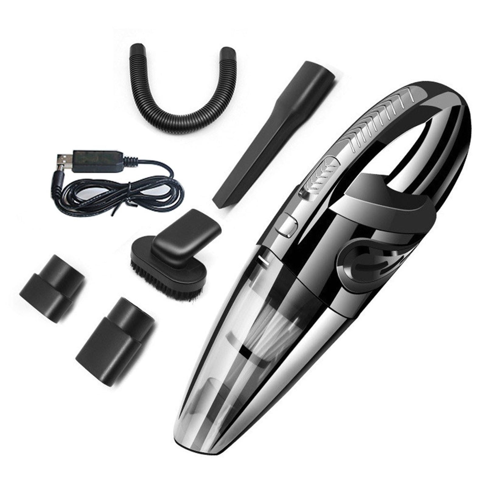 Car Vacuum Cleaner High Power Cordless Portable Rechargeable Vacuum Cleaner Wet Dry Handheld Cordless 120W Car Home Cordless Car Vacuum Cleaner High Power