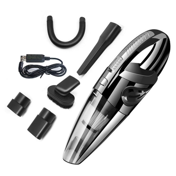 Leutsin Aspirateur Portatif Rechargeable Humide et Sec à Main Sans Fil 120W Voiture Maison