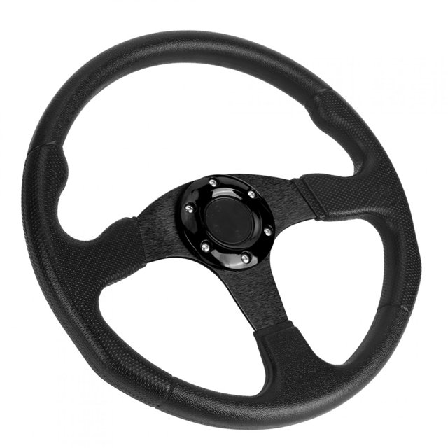 Khall 350mm/14in Racing Car Sport Steering Wheel 6 Bolts Universal Modified Racing Steering