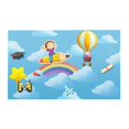 thumbnail image 1 of Bathroom Floor Mat Quick Dry Cartoon Strong Water Absorption Decorative Wipe Clean Animals Print Living Room Welcome Mat for Home, 1 of 8