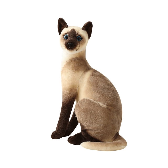 EIGTHTAIL Cat Stuffed Animal 35cm Cozy Companion Stuffed Cat Fun Expression Snuggly Plush Stuffed Animal Cat Style6