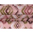 thumbnail image 5 of oneOone Velvet Medium Pink Fabric Geometric Sewing Craft Projects Fabric Prints By Yard 58 Inch Wide, 5 of 5