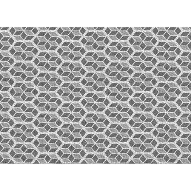 Ahgly Company Machine Washable Indoor Rectangle Transitional Smokey Gray Area Rugs, 8' x 10'