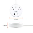 thumbnail image 3 of Uolo Concentrateur d'Alimentation PD 45 W Volt - Parasurtenseur avec Ports USB A/USB C et Cordon d'Extension 1,5 m - Blanc, 3 of 3
