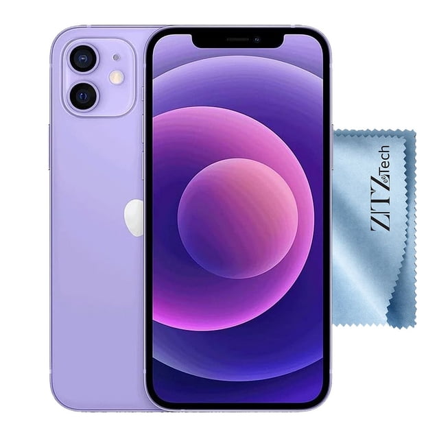 Apple iPhone 12 256GB Purple - Certified Refurbished - Unlocked