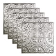 thumbnail image 1 of Great Lakes Tin Jamestown Clear 2ft x 2ft Nail Up Ceiling Tiles (5 Pack), 1 of 6