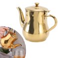 thumbnail image 4 of Estink Stainless Steel Tea Pot for Restaurants Gold, 4 of 8