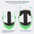 thumbnail image 3 of Comfort Head Strap for Meta Quest 3, Lightweight Replacement Strap VR Accessories, Reduce Face Pressure Comfortable Convenient Flip Design VR Headset for Quest 3, 3 of 7