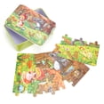 thumbnail image 3 of Fosa 600pcs Puzzles Kid Jigsaw Puzzles Cute Cartoon Image Puzzle Children Toy Gift With Iron Box, 3 of 8