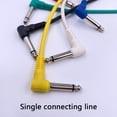 thumbnail image 2 of Maytalsory 6PCS Effect Pedal Cable Studio Shielding Electric Bass Cords Instrument Audio Wire Replacement Repair Metal Connector 30CM 1Set, 2 of 6