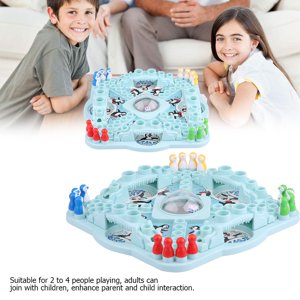Pop Drop Penguins,1Pc Pop 'n Drop Penguins Family Game Kids Penguins Board Game Smooth Operation