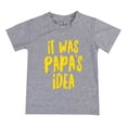 thumbnail image 1 of TZEWGL Cute Shirt For Child Letter Print Short Sleeve Crew Neck Clothes For Infnants size 6-8T, 1 of 3