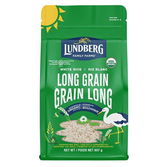 Lundberg Blanc Biologique à Grains Longs