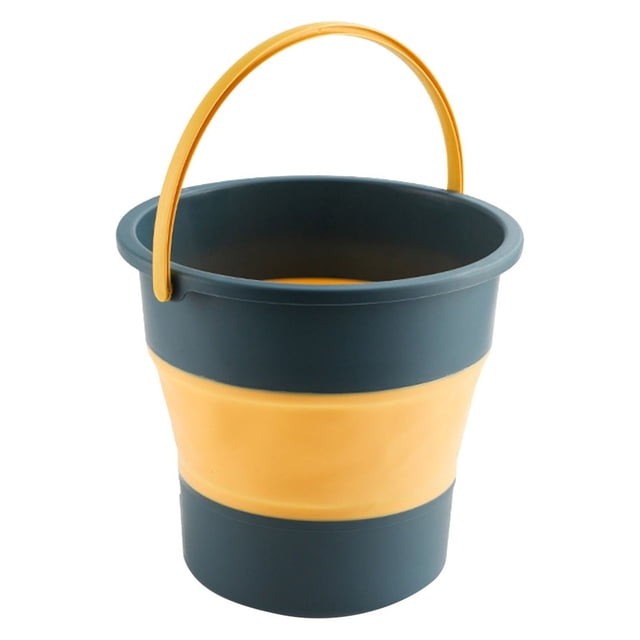 TIMIFIS Foldable Water Pail Folding Bucket, Car Wash, Telescopic Portable Foot Bucket Buckets