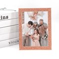 thumbnail image 3 of YAOMOBB Wedding Picture Frame Luxury Non Skid Electroplated Stainless Steel Photo Frame 5 6 7 Inch Shiny Edge Wall Mounting and Table Top, 3 of 7