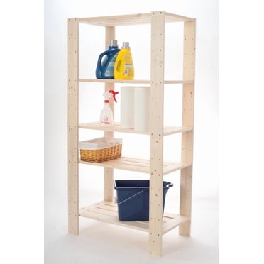Shelve it 5 Shelf Wood Shelf