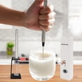 thumbnail image 1 of Dvkptbk Milk Frother Handheld, Battery Operated Electric Drink Coffee, Coffee Foam Maker, Foamer for Lattes,Cappuccino, Frappe, Matcha, Hot Chocolate A Mixer Home Essentials, 1 of 8
