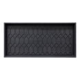 thumbnail image 1 of Mainstays Manor 17x35 Boot Tray, High-Walled, Waterproof Floor Protector, Geometric Black, for Entryway, Mudroom, Garage, 1 of 6