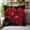 C #55, variant on Black Velvet Rose Pillow Cover | 45x45cm Sofa Cushion & Car Pillowcase | Soft Washable Decorative Pillow Case for Home Decor & Gift Giving